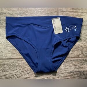 New Nobo, No Boundaries Micro Crossover Hipster Panties You Pick Size Blue Star
